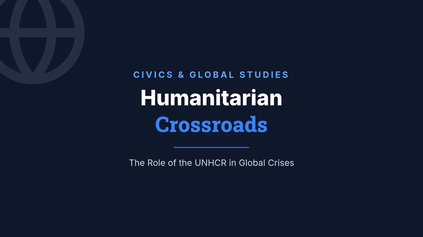 Humanitarian Crossroads Slides