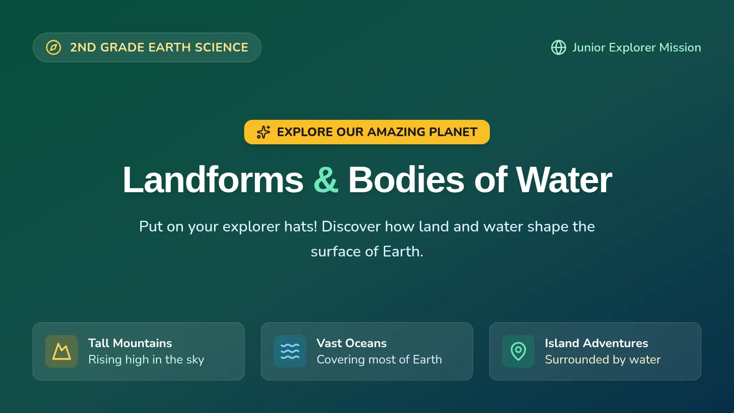 Earth Features Slides