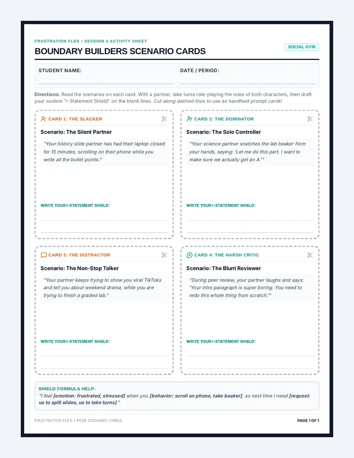 Boundary Builders Scenarios