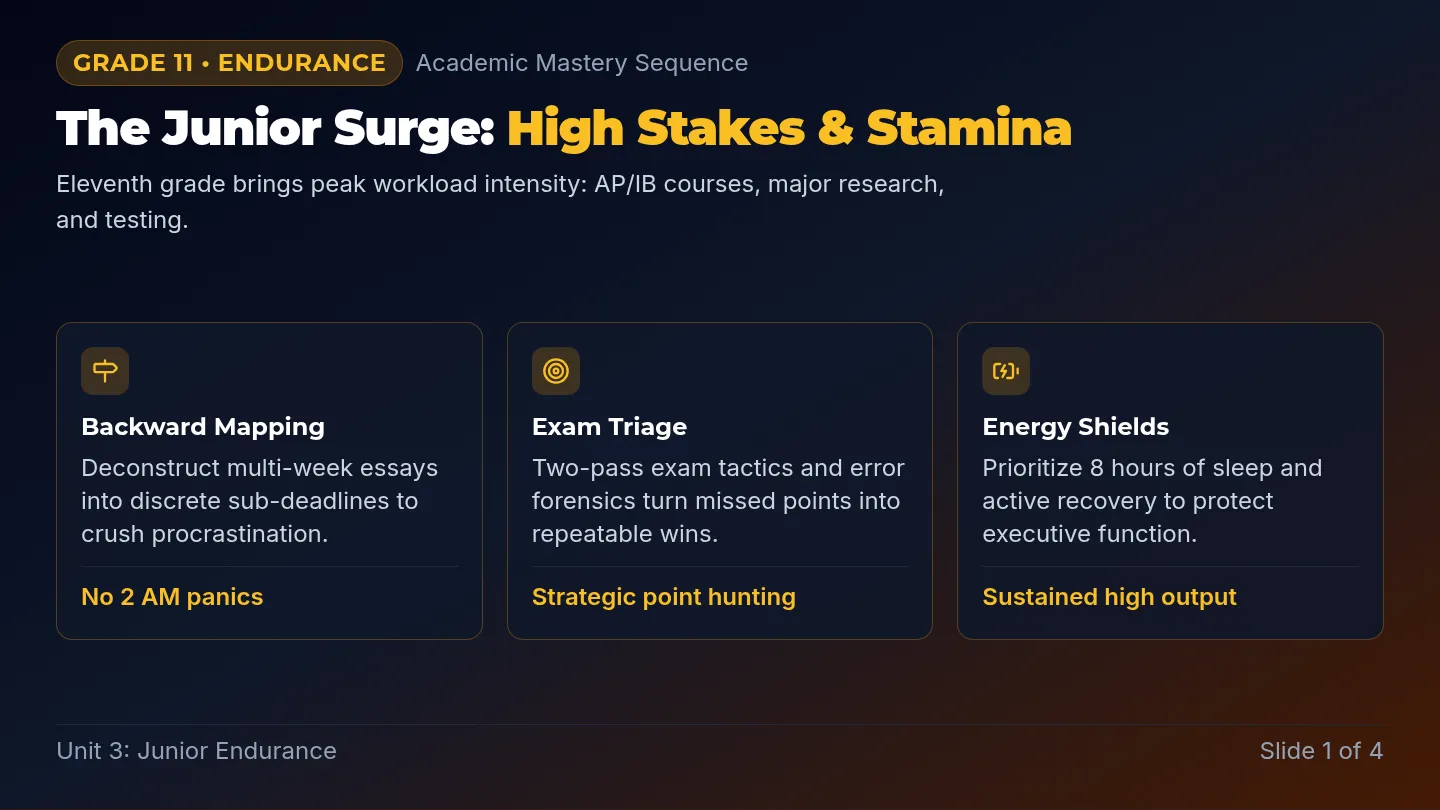 Junior Stamina Slides
