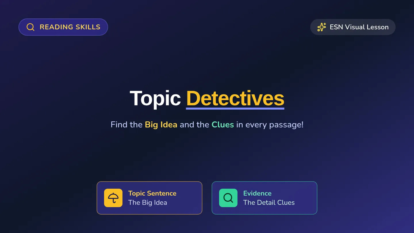Topic Clues Slides