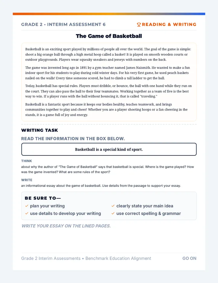 Basketball Worksheet