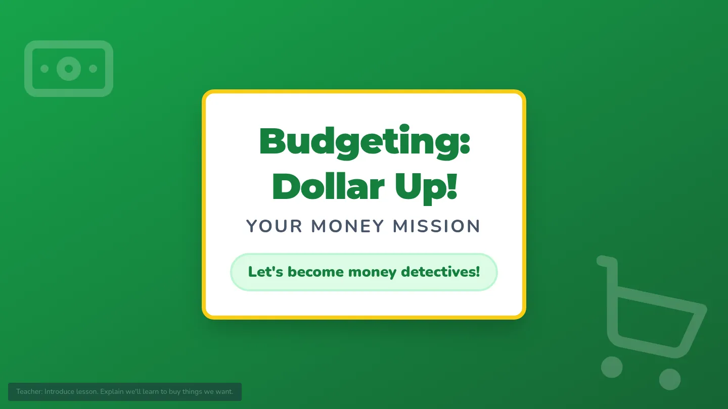 Dollar Up Basics Presentation Slides