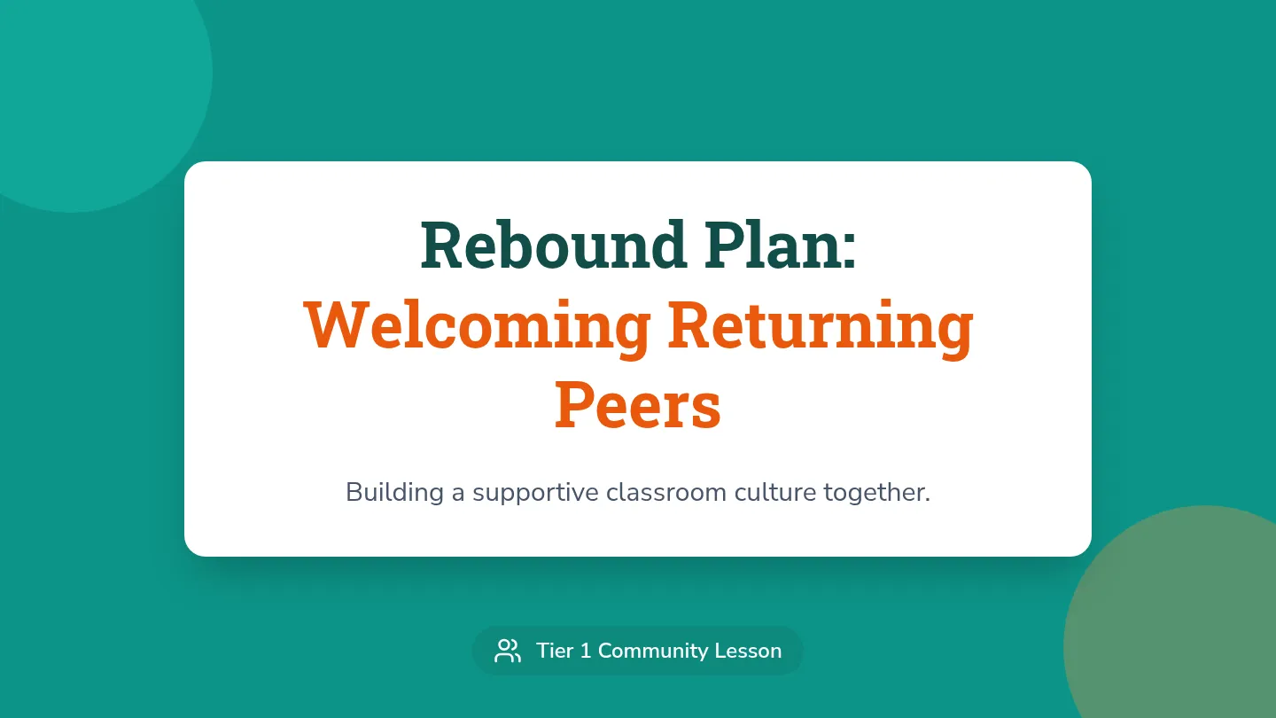 Rebound Plan Slides
