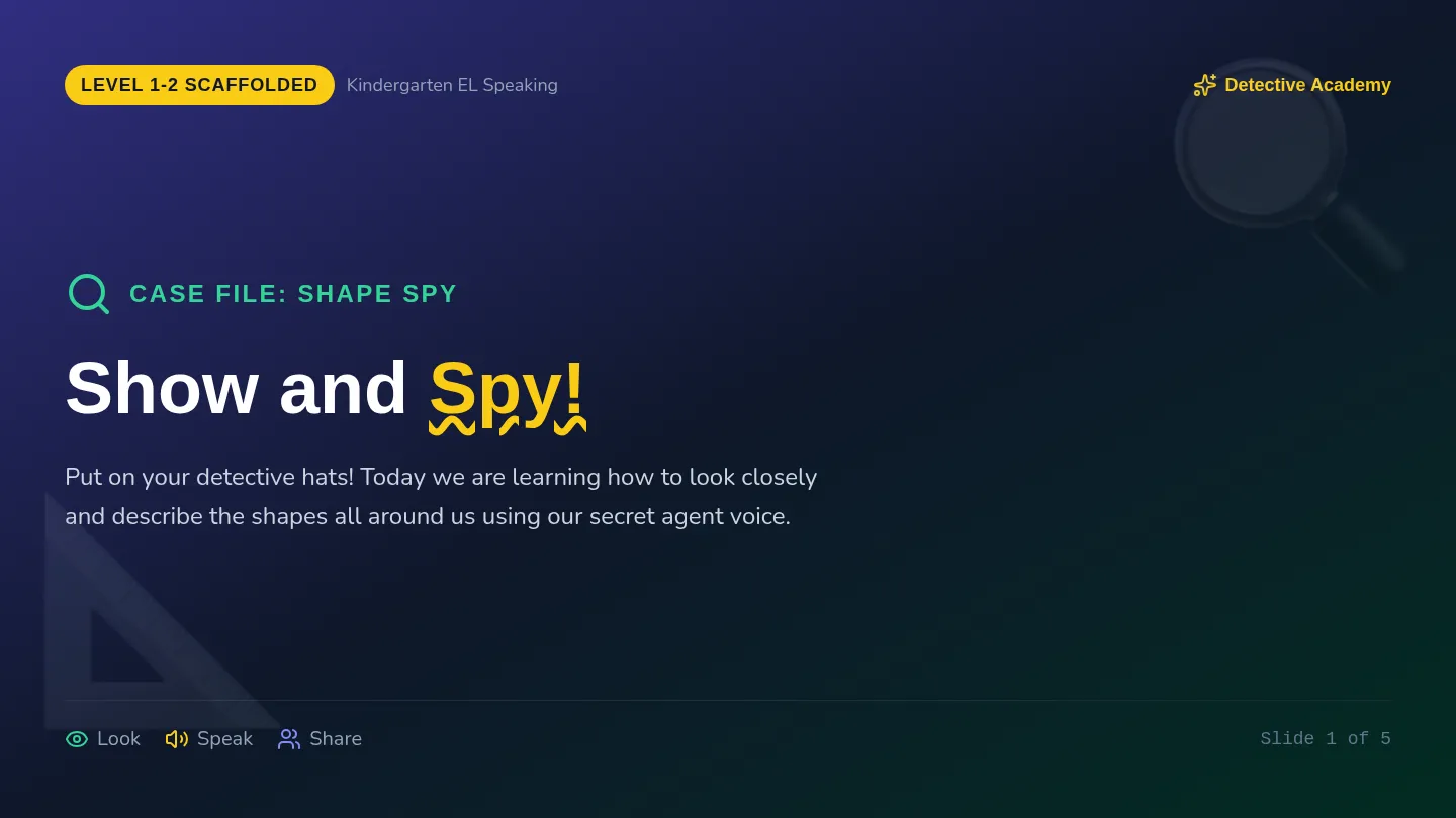 Show and Spy Slides