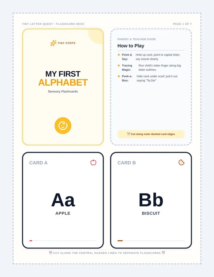 Animal Alphabet Flashcards