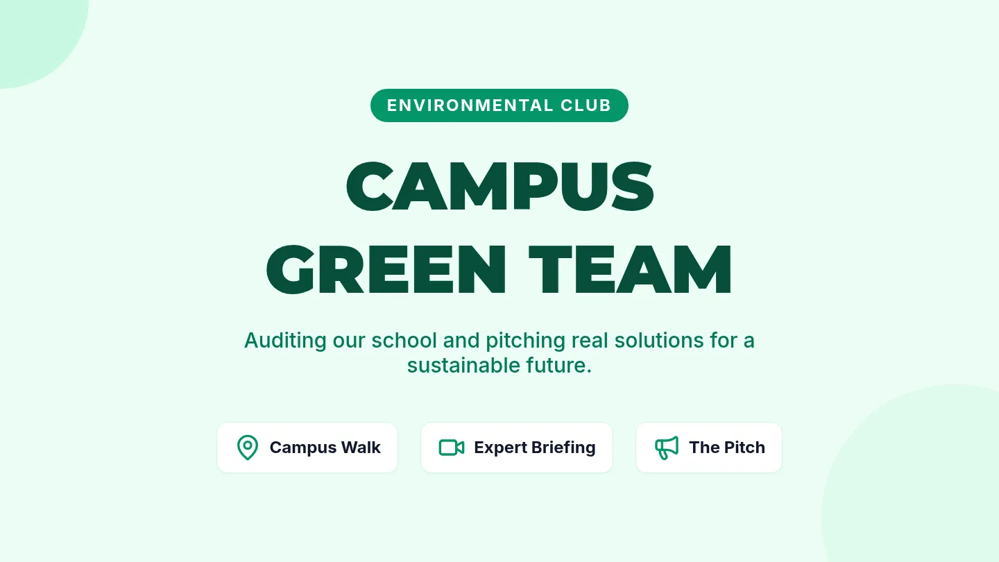 Campus Green Team Slides