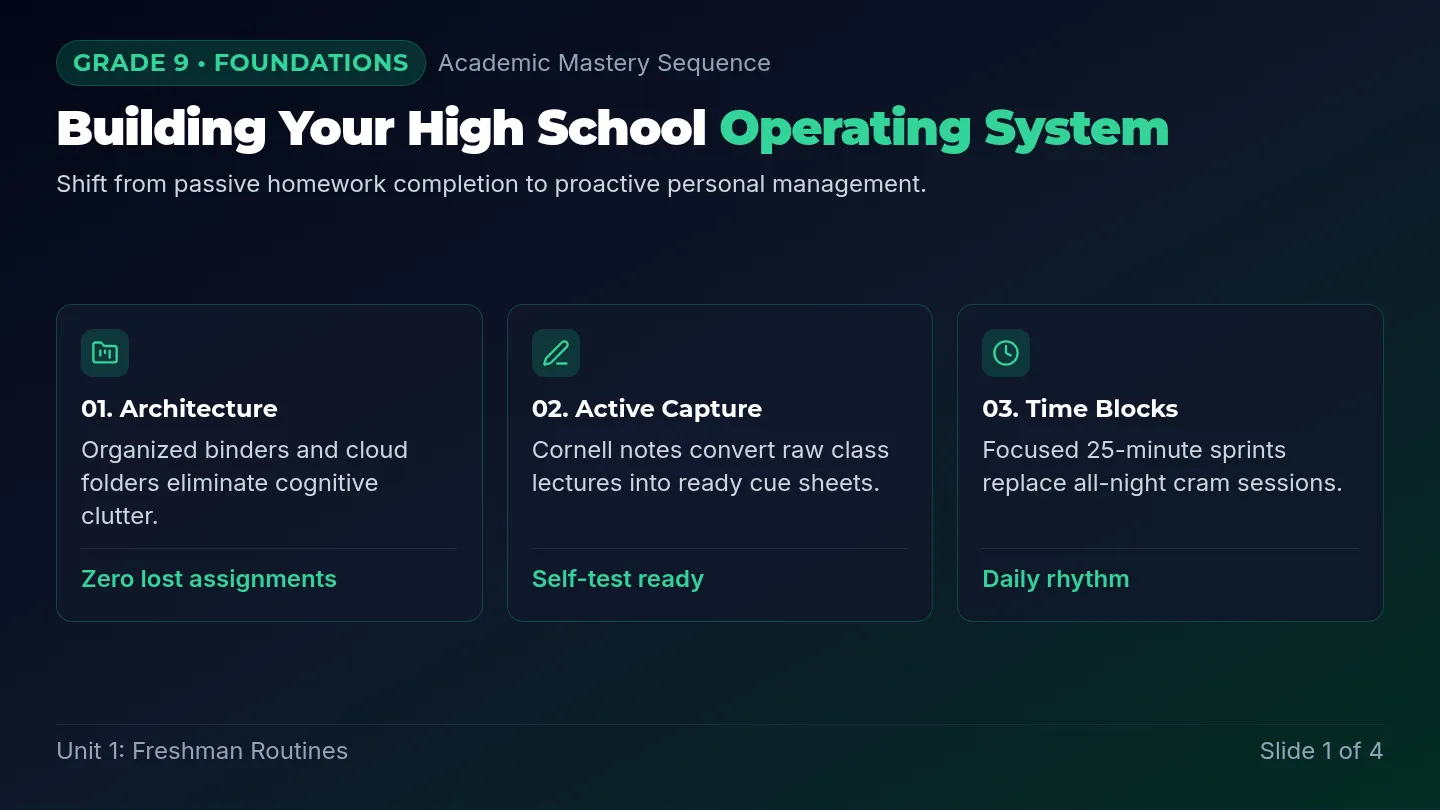 Freshman Launch Slides