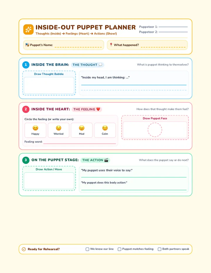 Puppet Show Planner