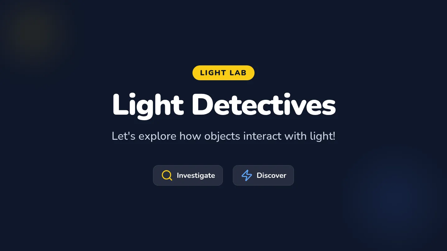 Light Detectives Presentation Slides
