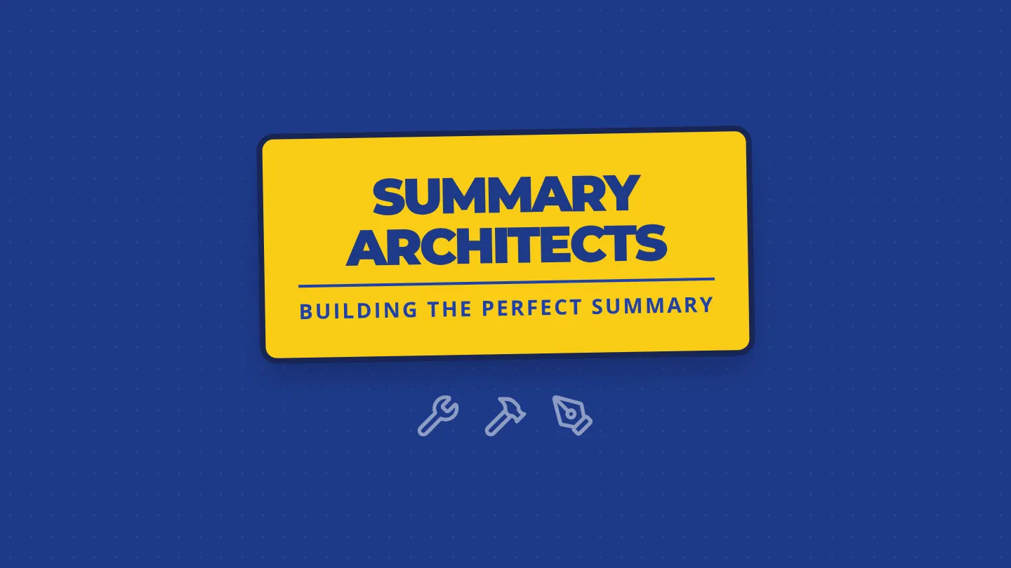 Summary Architects Presentation Slides