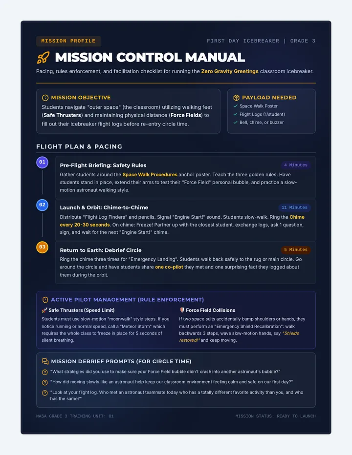 Mission Control Manual