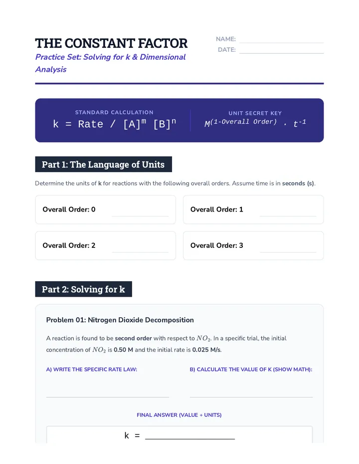 The Constant Factor Practice