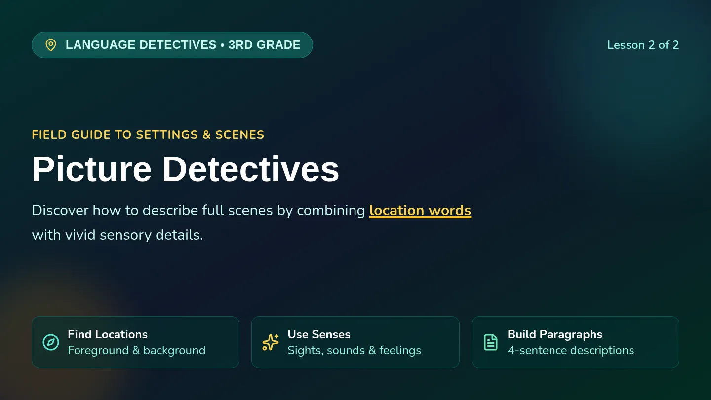 Picture Detectives Slides