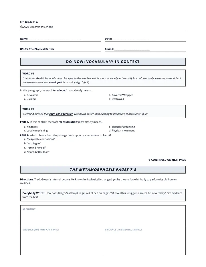 Samsa Study Worksheet 5 v2