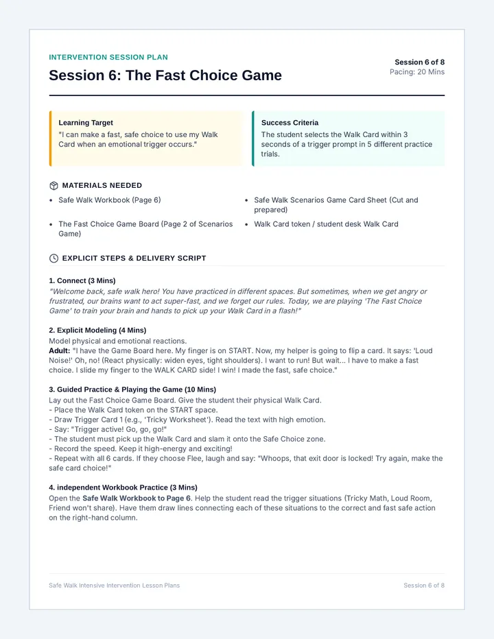 Session 6 Lesson Plan