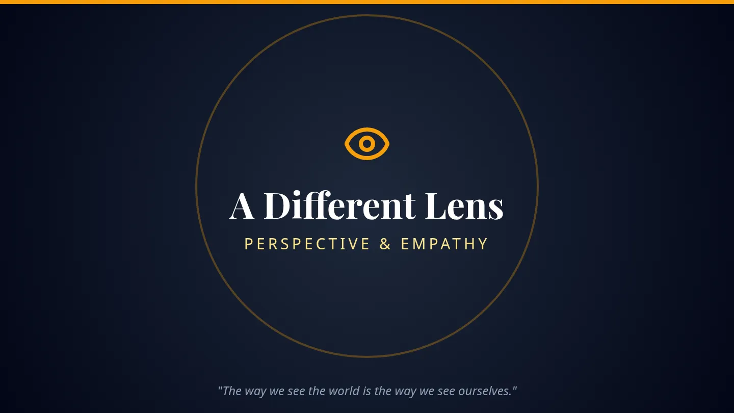 A Different Lens Slides