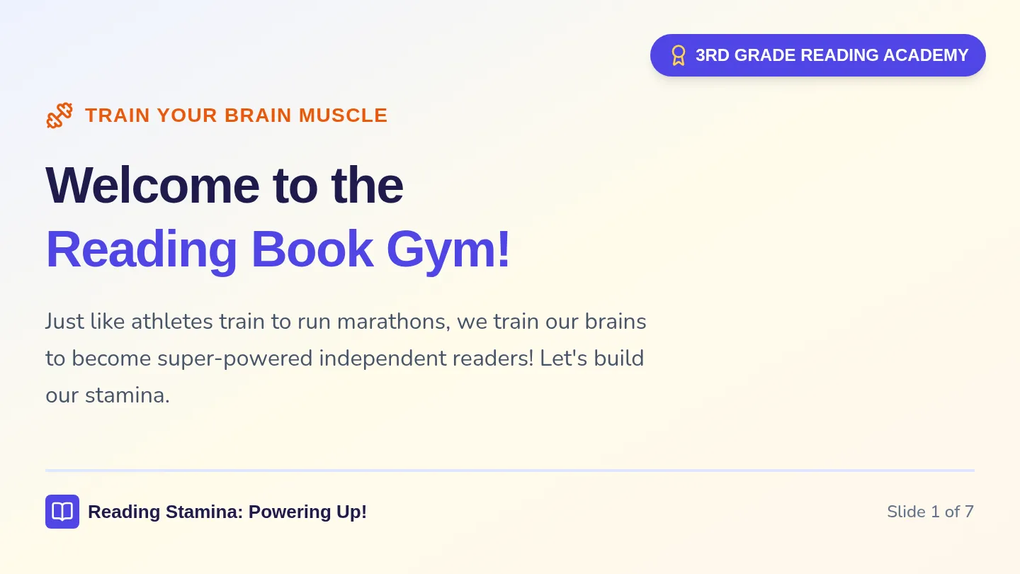 Stamina Superpowers Slides