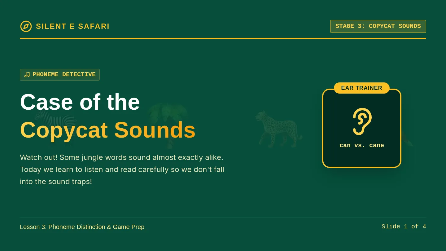 Copycat Sound Slides