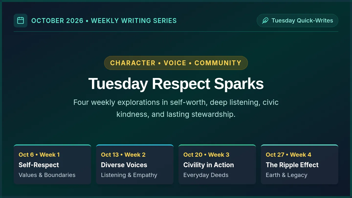 Tuesday Respect Slides