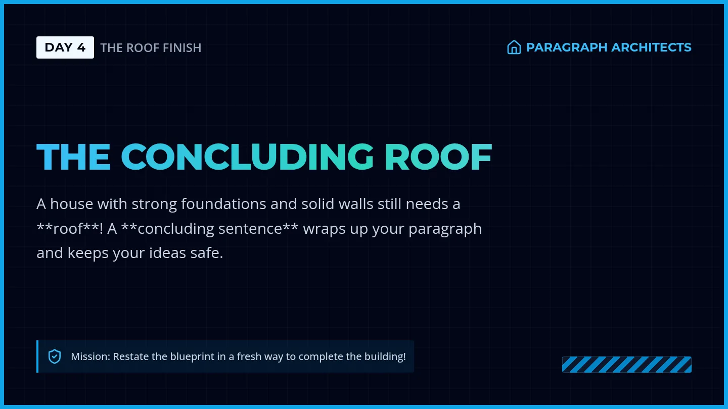 Roof Finish Slides