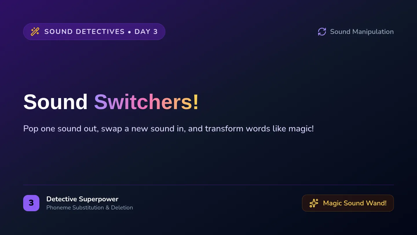 Sound Switcher Slides