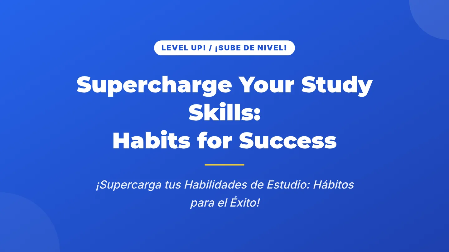 Study Skills Overview Slides