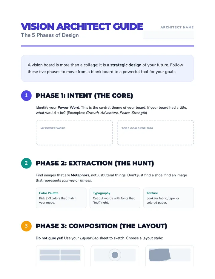 Vision Architect Guide Handout