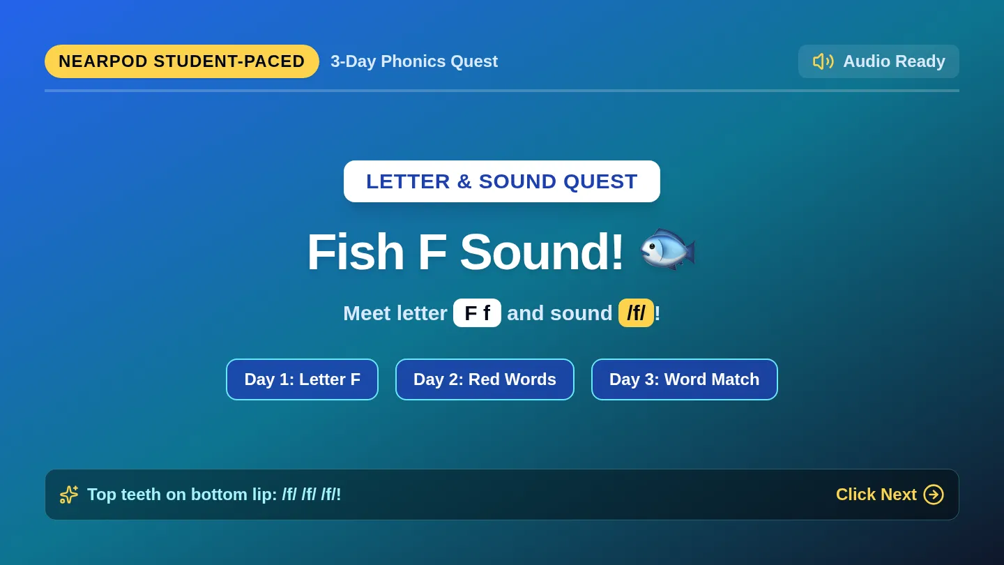 Fish F Slides