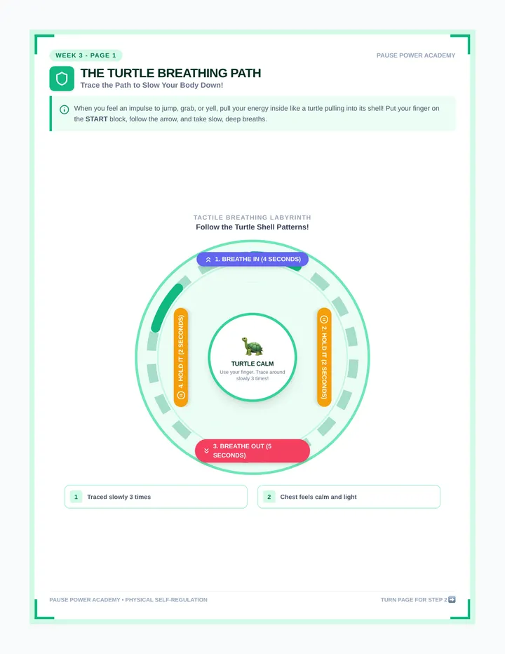 Turtle Shell Calming Guide