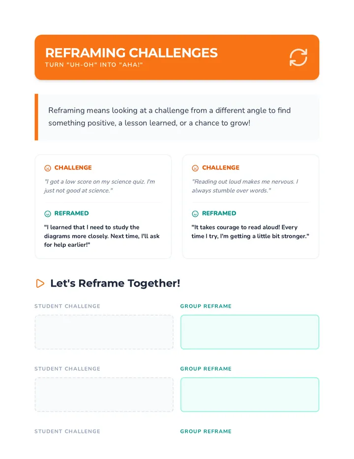 Reframing Challenge Game Activity