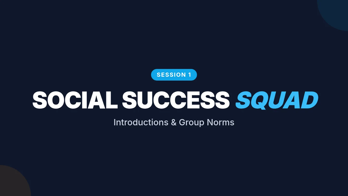 Session 1 Presentation Slides