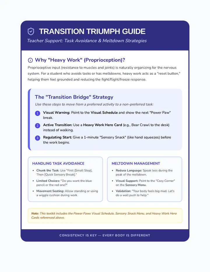 Transition Triumph Guide
