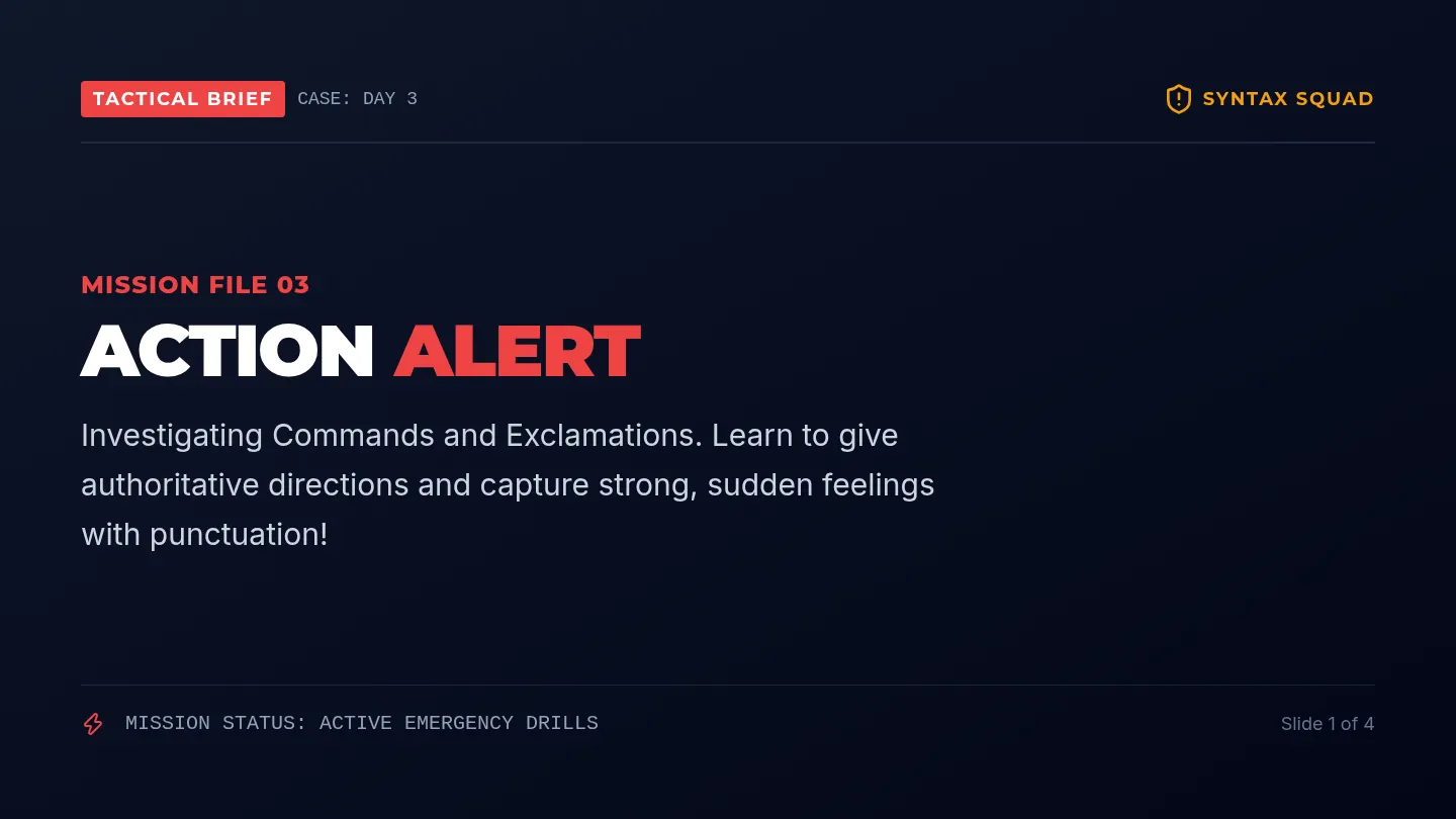 Action Alert Slides