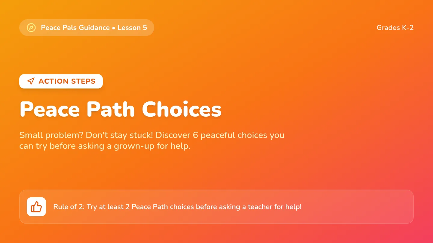 Peace Path Slides