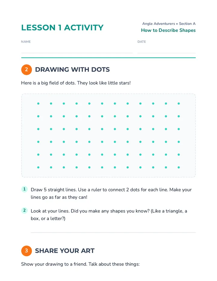 Geometric Figures Worksheet