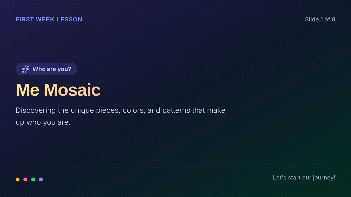 Mosaic Maker Slides