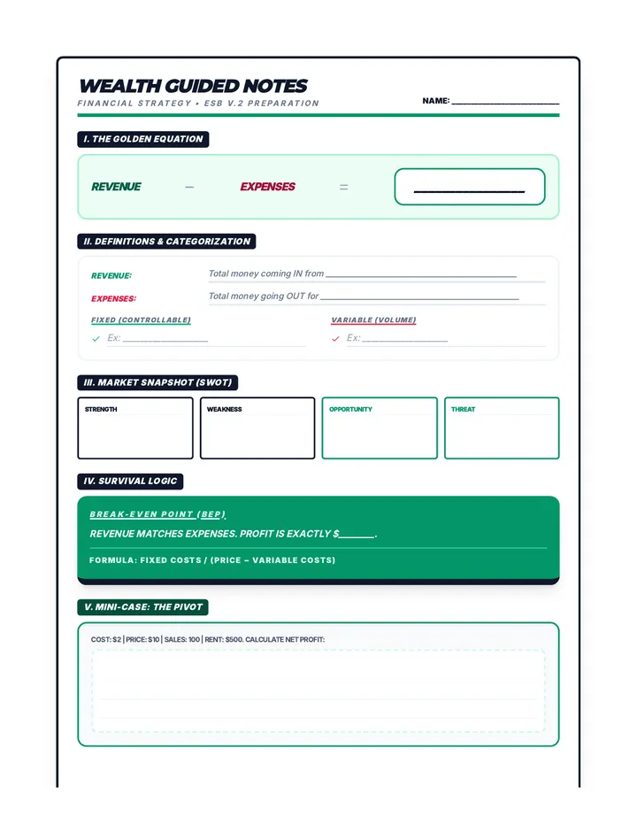 Wealth Guided Student Notes