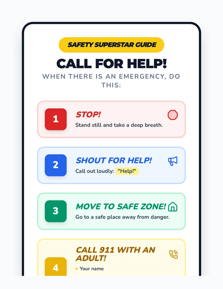 Call for Help Poster