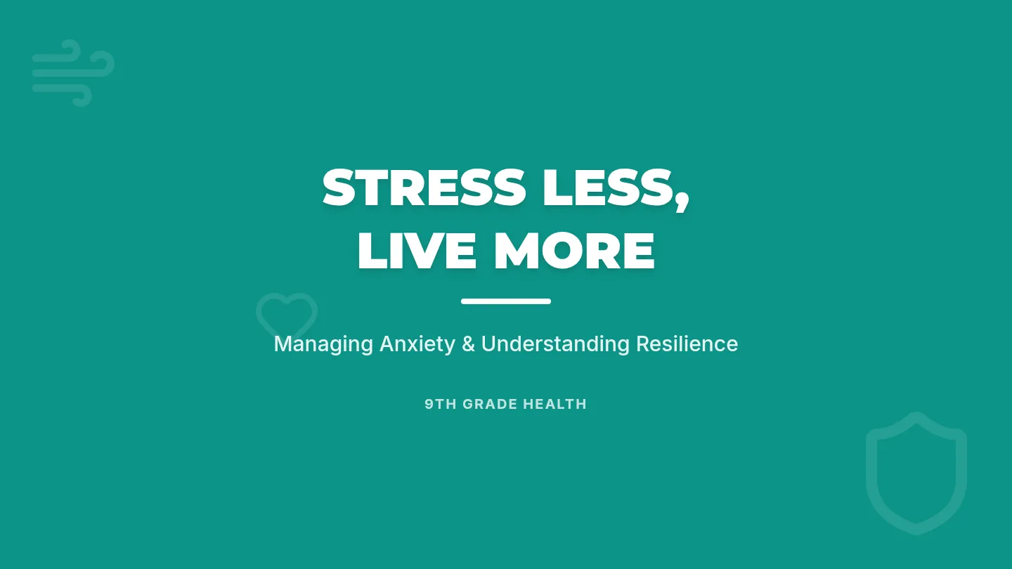 Stress Less Slides