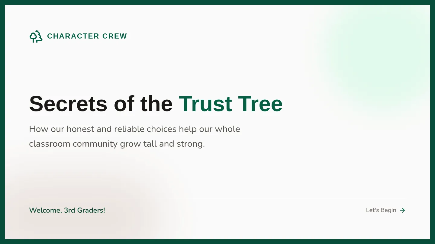 Growing Trust Slides