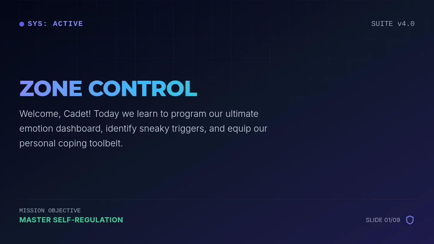 Zone Control Slides