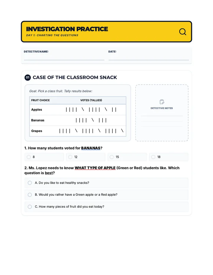 Day 1 Practice Worksheet