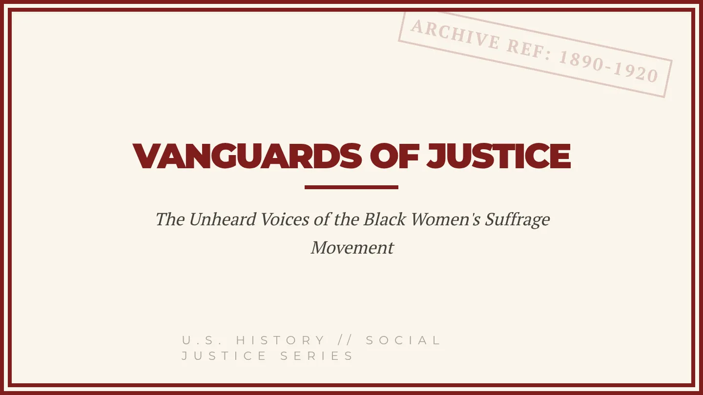 Vanguards of Justice Slides