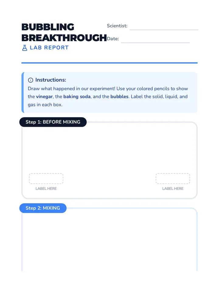 Bubbling Breakthrough Lab Report
