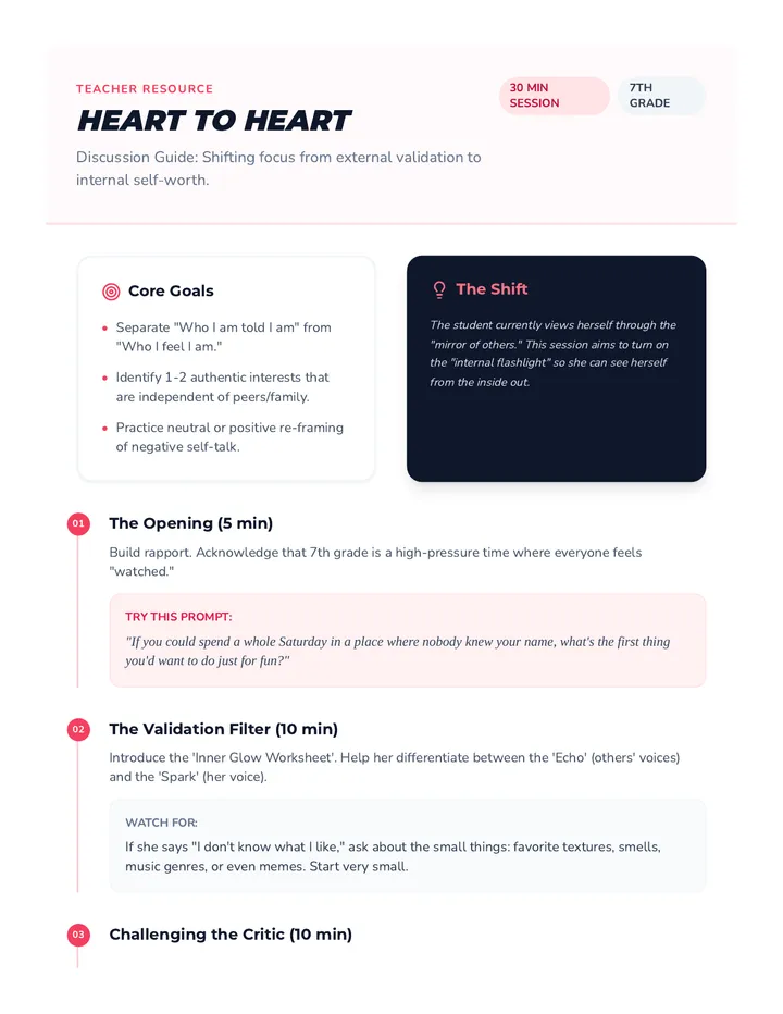 Heart to Heart Guide