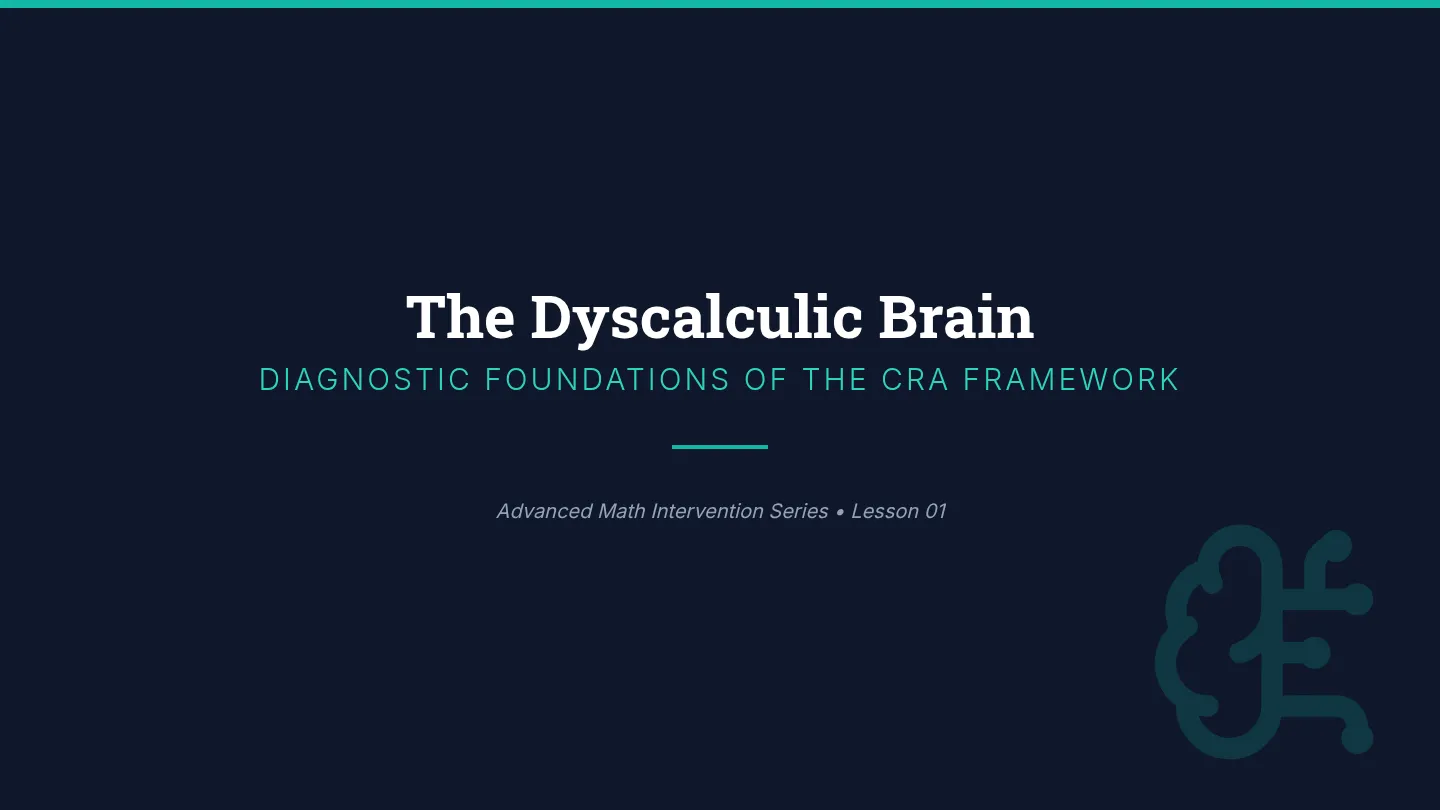 CRA Foundations Slides