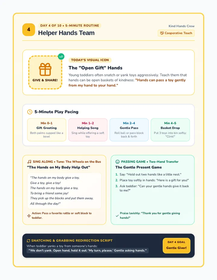 Helping Hands Routine Guide