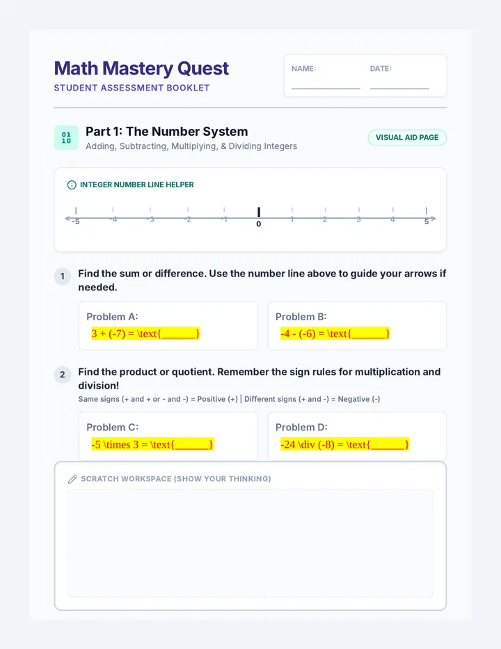 Mastery Quest Assessment