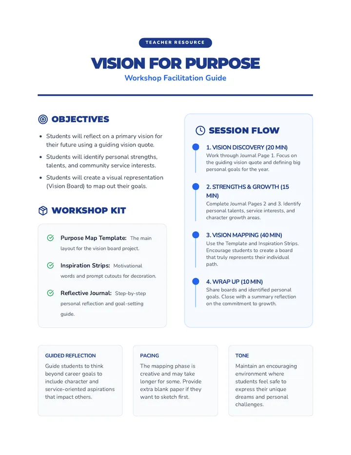 Vision Workshop Teacher Guide Final